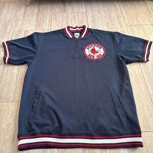 Vintage True Fan Boston Red Sox Vintage Short Sleeve Shirt Jersey sz 2XL MLB
